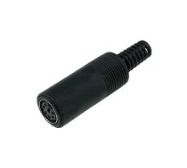 Ligzda MINI DIN-6 kabelim | AU/CX-MD6-F | AU/CX-MD6-F