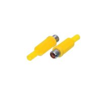 Ligzda RCA kabelim dzeltena | AU/CX-RC-F-PY | AU/CX-RC-F-PY