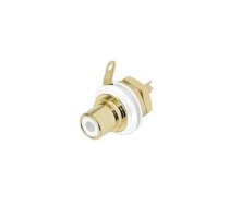 Ligzda RCA korpusā, balta NEUTRIK-REAN | NTR-NYS367-9 | NTR-NYS367-9