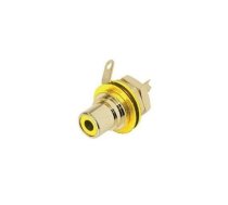 Ligzda RCA korpusā, dzeltena NEUTRIK-REAN | NTR-NYS367-4 | NTR-NYS367-4