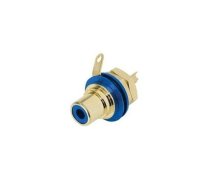 Ligzda RCA korpusā, zila NEUTRIK-REAN | NTR-NYS367-6 | NTR-NYS367-6