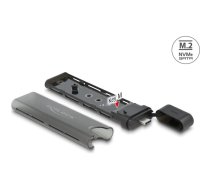 Delock External USB Type-C™ Combo Enclosure for M.2 NVMe PCIe or SATA SSD - tool free | 42635 | 4002888426350