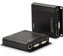 Lindy 140m Cat.6 DVI-D, USB, Audio & RS232 KVM Extender | 39245 | 4002888392457 | 39245