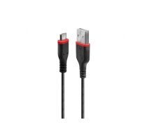 Lindy 2m Reinforced USB Type A to Micro-B Charging Cable | LIN36738
