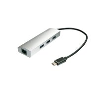 Lindy USB 3.1 Hub & Gigabit Ethernet Adapter | LIN43177