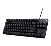 Logitech G G413 TKL SE - Tastatur - hintergrundbeleuchtet - USB - QWERTY - Nordisch (Dänisch/Finnisch/Norwegisch/Schwedisch) - Tastenschalter: Tactile - Schwarz - für Windows 10, 11, Logitech G G502, Microsoft Get Genuine Kit for Windows 11 | 920-010445 | 5099206097964 | 920-010445