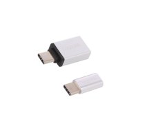 Logilink USB-C to USB3.0 and Micro USB Adapter USB 3.0, Micro USB 2.0, USB 3.1 type-C | AU0040  | 4052792041811
