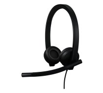 LOGITECH H570e Stereo Teams version Headset Black | 981-001430 | 5099206122666 | 47793586
