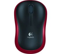 Logitech M185 Bezvadu pele Sarkana | 910-002237 | 5099206028845 | 84716070