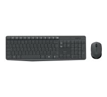 Bezvadu tastatūras un peles komplekts Logitech MK235 | 920-007905 | 5099206063846