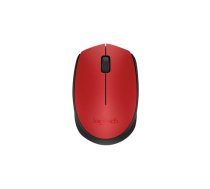 Logitech mouse M171 - red black | UMLOGRBD0000046  | 5099206062870 | 910-004641