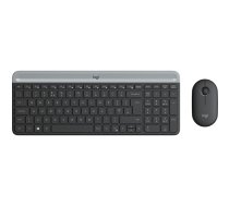 Logitech Wireless Keyboard+Mouse MK470 black retail | 920-009188 | 5099206086449