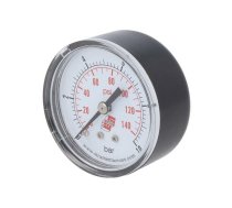 Manometer; 0÷10bar; non-aggressive liquids,inert gases; 50mm | M50A.PL010G14  | M50A.PL010G14