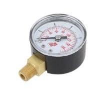 Manometer; 0÷12bar; non-aggressive liquids,inert gases; 40mm | M40R.PL012G18  | M40R.PL012G18