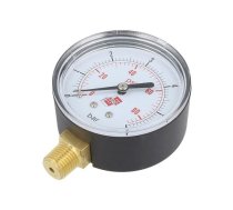 Manometer; 0÷6bar; non-aggressive liquids,inert gases; 63mm | M63R.PL006G14  | M63R.PL006G14