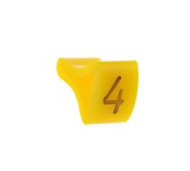 Markers; Marking: 4; 10÷16mm; H: 21mm; A: 15mm; -30÷100°C; leaded | MZ-4/4 | MZ-4/4