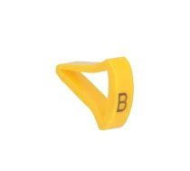 Markers; Marking: B; 10÷16mm; H: 21mm; A: 15mm; -30÷100°C; leaded | MZ-4/B | MZ-4/B -AS