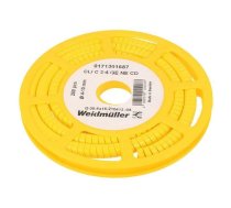 Markers; Marking: empty; 4÷10mm; PVC; yellow; -30÷80°C; leaded; reel | WM-0171301687  | CLI C 2-4 GE NE CD