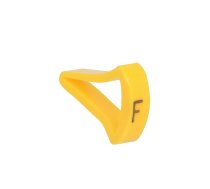 Markers; Marking: F; 10÷16mm; H: 21mm; A: 15mm; -30÷100°C; leaded | MZ-4/F | MZ-4/F -AS