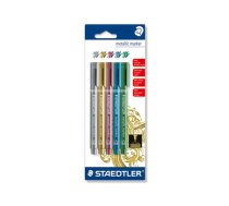 Marķieris STAEDTLER Metallic, 5 gab., asorti krāsās | 200-12708  | 4007817832066