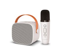 Maxlife MXKS-100 Bluetooth karaoke Skaļrunis + Mikrofons | MXKS-100-WH | 5900495094124