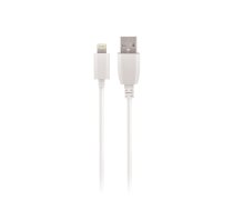 Maxlife cable USB - Lightning 0,5 m 2A white (OEM0100963) | OEM0100963  | 5900495946256 | OEM0100963
