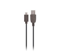 Maxlife cable USB - USB-C 0,5 m 2A black (OEM0100969) | OEM0100969  | 5900495946317 | OEM0100969