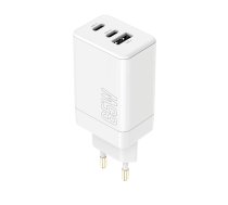 Maxlife MXTC-08-65ACC PD QC charger 2x USB-C 1x USB 65W white | OEM0101206  | 5900495081100 | OEM0101206