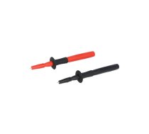 Measuring tip; 3A; 1kV; black; Socket size: 4mm; Kit: probe tip x2 | FLK-TP220  | FLUKE TP220