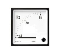 Meter: frequency; on panel; analogue,mounting; 48x48mm; 45÷55Hz | E242-41S-G-03  | 039-44162-0250-200-250V-45-50-55HZ