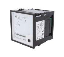 Meter: power; analogue,mounting; on panel; 4000/5A; 400V; 50÷60Hz | M244-313-G-44  | 400V L-L, 4000/5A-0-2,5 MVAR