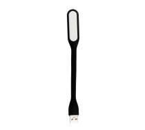 Mini LED Lamp Silicone USB Black | URZ000246  | 5900217968382 | URZ000246