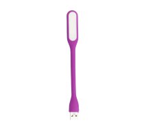 Mini LED Lamp Silicone USB Purple | URZ000253  | 5900217968450 | URZ000253