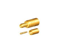 MMCX jack straight crimp for cable RG174/316 | MCX-02LV1-TGG  | MCX-02LV1-TGG