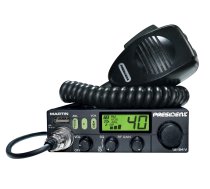 Mobilais CB radio President Martin  AM/FM 12/24V | P133  | 3435991128056 | TXPR218