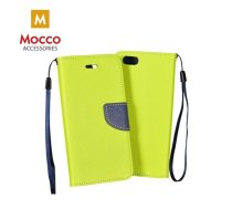 Mocco Fancy Book Case Grāmatveida Maks Telefonam LG K10 / K11 (2018) Zaļš - Zils | MC-FN-LG-K10/18-LGE/BL  | 4752168040614 | MC-FN-LG-K10/18-LGE/BL