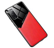 Mocco Lens Leather Back Case Aizmugurējais Ādas Apvalks Priekš Apple Iphone 12/12 Pro Sarkans | MO-LC-APP-IP12-RE  | 4752168098486 | MO-LC-APP-IP12-RE