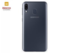 Mocco Ultra Back Case 1 mm Aizmugurējais Silikona Apvalks Priekš Samsung M205 Galaxy M20 Caurspīdīgs | MC-BC1MM-M20-TR  | 4752168067253 | MC-BC1MM-M20-TR