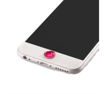 Mocco Universal Home Button Sticker Pogas uzlīme Apple iPhone / iPad Rozā | MC-HOME-BUT-PI  | 4752168038109 | MC-HOME-BUT-PI