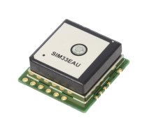 Module: GPS/QZSS; ±2.5m; GPS; -165dBm; 2.8÷4.3VDC; 9600bps; ±0.1m/s | SIM33EAU-96  | S2-105V4