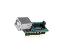 Module: USB; UART; -40÷85°C; 3.3÷5.25VDC; pin strips,USB B | UM232R  | UM232R