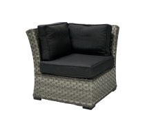 Moduļu dīvāns stūra GENEVA 81x81xH78 cm, pelēks | 11904 | 4741243119048
