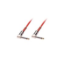 Mono Audio kabelis 6.3mm, sarkans, 1.0m, LINDY | 6061 | 4002888060615