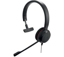 Jabra Evolve 20 MS Mono Wired Headset, USB-A, Black | 4993-823-109  | 570699101699