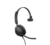 Jabra Evolve2 40 MS Teams Mono Wired Headset, USB-C, Black | 24089-899-899  | 570699102274