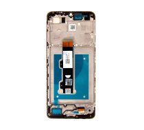 Motorola E22 LCD Display + Touch Unit Black + Front Cover | 57983114094  | 8596311209536 | 57983114094