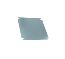 Mounting plate; steel; W: 238mm; L: 238mm; Thk: 1.5mm; Plating: zinc | EKOVT  | EKOVT