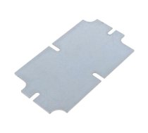 Mounting plate; steel; W: 64.1mm; L: 114.1mm; Thk: 1.5mm; Series: ZP | ZMB125.75  | ZMB125.75