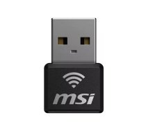 MSI AX1800 Nano WiFi USB Adapteris | 302-8ZE30XE-000 | 4711377253512 | NET-WLK-MSI-004