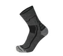 Natural Merino Short Trekking Sock (Pelēka / Dzeltena, 35-37) | 8025006870848  | 8025006870848